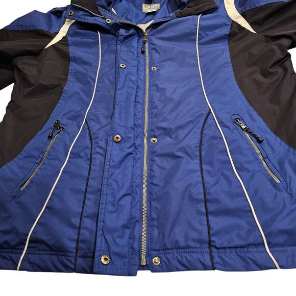 SB Active Outdoor Women's Ski Jacket Removable Hood Sz XL MISSING LINER - Picture 2 of 13